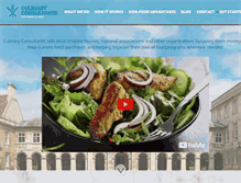 Tablet Screenshot of culinaryconsultants.net